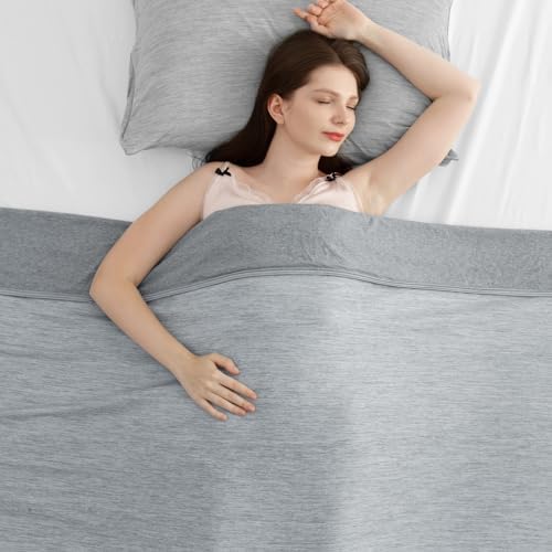 Elegear Silver Ion Cooling Pillowcase Gray 20" x 30" and Cooling