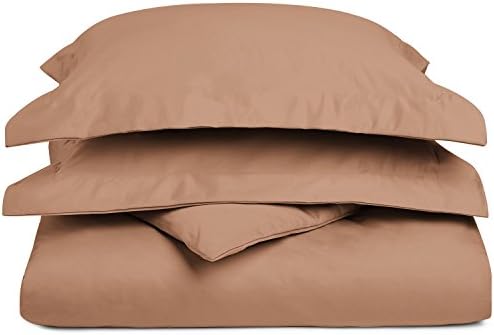 500 Thread Count 100% Pima Cotton Designer 3-PCs Duvet Cover Set with