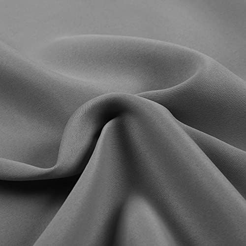 ChadMade Pinch Pleat Blackout Curtain Heavyweight 84 Inches Long Drape