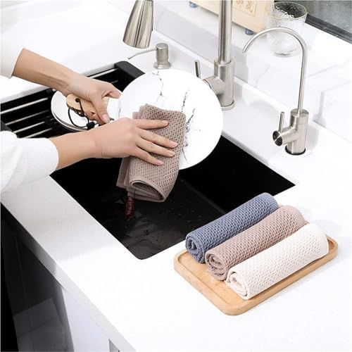 Shower Towels 1-8PCS 100% Cotton Towel Soft Absorbent Dishcloth
