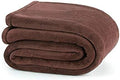 Martex Plush Twin Brown Blanket