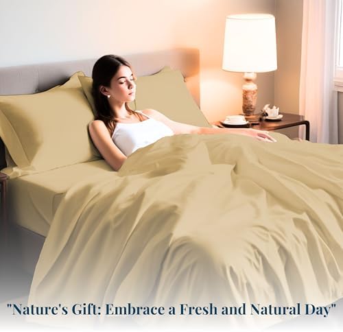 KL 500 Thread Count 100% Egyptian Cotton Full Sheet Set 15 Inch Extra