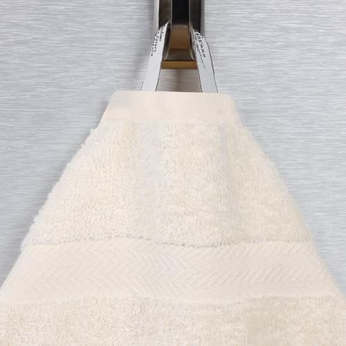 SUPERIOR - 450GSM 6 PC SET IV Eco-Friendly 100% Cotton Towel Set