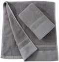 3 Pack Cotton Towels, Thick 40s Yarn Face Bath Towels, Absorbent &