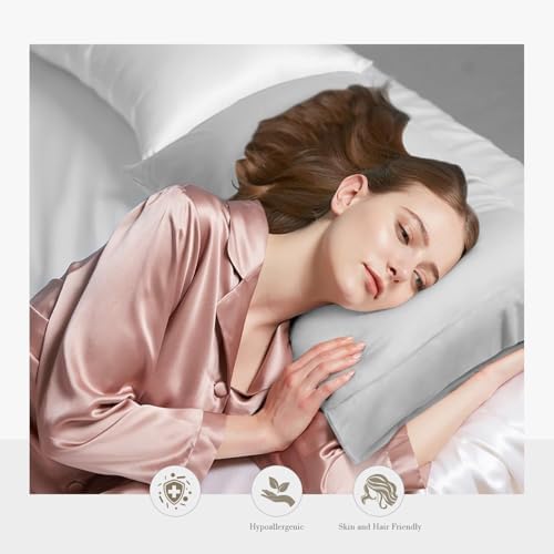 WishSmile Standard Pillow Cases Cooling Pillowcases Set of 2