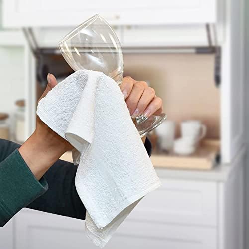 Avalon Towels Terry Bar Mop Towels (Value Pack of 36) Size 16"x19"
