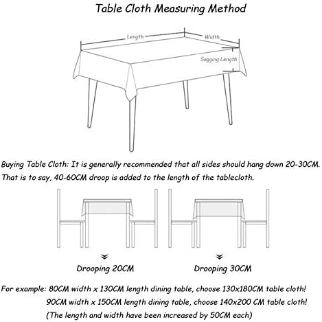 Round Tablecloths Water Resistant Beige White Table Cloth 70.8 Inch
