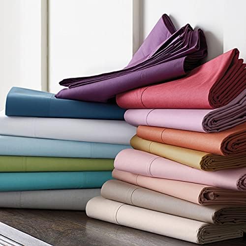 Elegant Comfort 2-Pack Luxury Flat Sheet Premium Hotel Quality Wrinkle