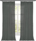 HOMERILLA Pinch Pleated Curtains 108 Inches Long,Unlined Room
