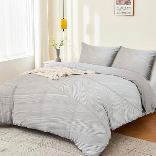 Duvet Cover California King Microfiber - Reversible Minimalism Line