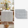 Wracra Homes Value Pack - Rustic Grey Table Runner and Placemat Set