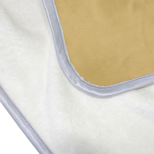 Brown Plush Throw Blankets for Bed Couch and Living Room Suitable