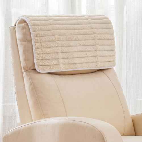 Irenare Non-Slip Recliner Headrest Protector, 17 x 27 inch
