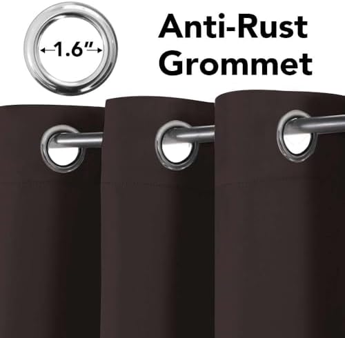 H.VERSAILTEX Blackout Curtains for Bedroom Thermal Insulated Room