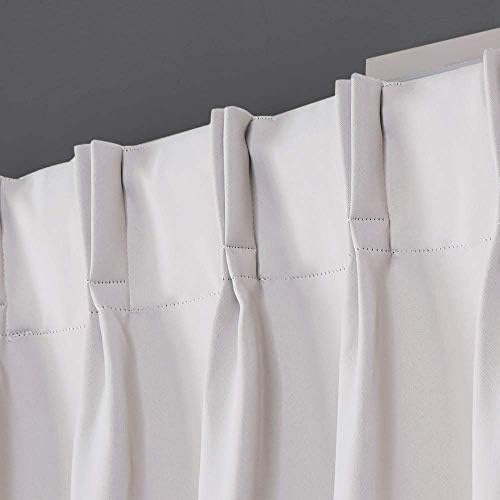 Double Pinch Pleated Polyester Blackout Curtains Perfect Size Options