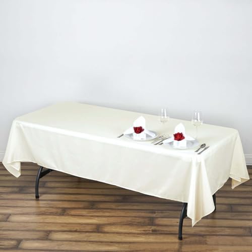 Efavormart Rectangle Tablecloth, 60"x102" Stain & Wrinkle Resistant