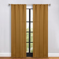 SUPERIOR Semi Blackout Curtains - Solid Color - 36" x 72" - Rod Pocket