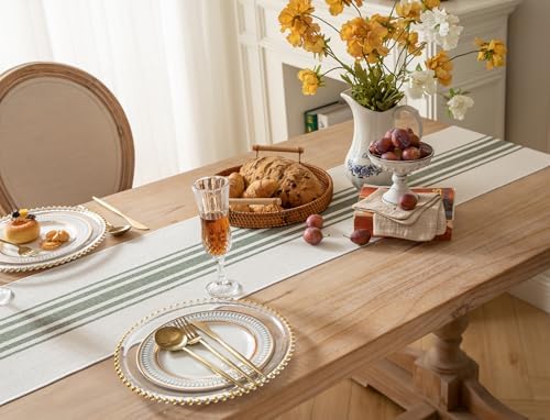 Boho Table Runner for Modern Farmhouse Decor, Dining Table décor 13 x