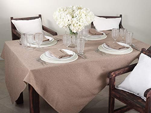 Fennco Styles Basket Weave Design Table Runner for Everyday Use