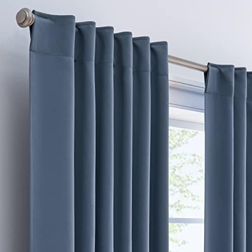 Eclipse Langley Solid Tripleweave Room Darkening Rod Pocket Window