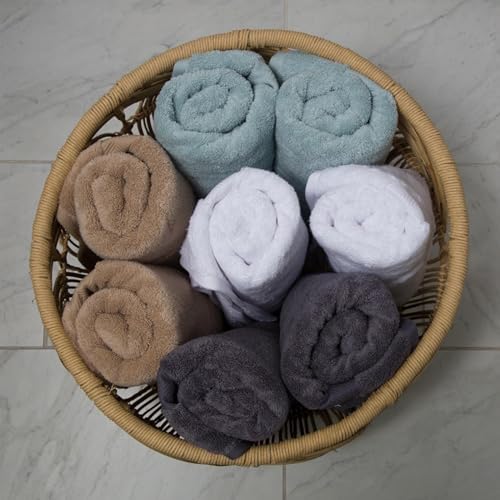 Classic Turkish Towels CTT - Luxury 6 Piece Towel Set, 100% Turkish