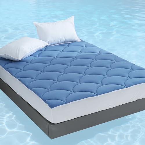 YOUR MOON Queen Size Cooling Mattress Pad, Cool Mattress Topper for