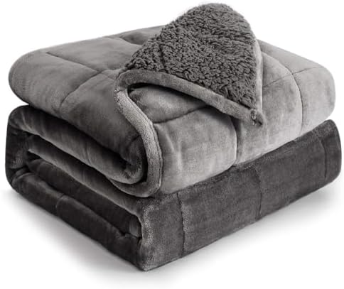 Cottonblue Weighted Blanket 25 lbs Queen Size for Adults 60x80 inches