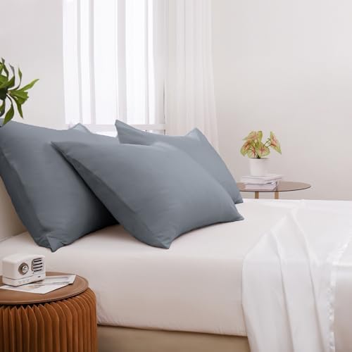 CULVE Pillow Cases Standard 12 Pack (20x26, Dark Gray)