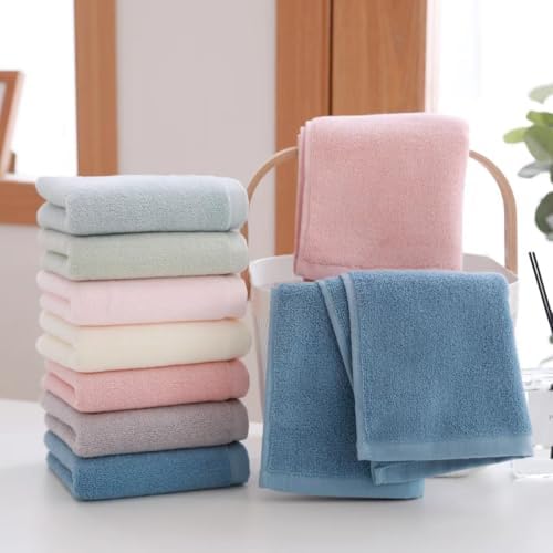 4 PCS Cotton Towels, Soft Absorbent Towel Setl for Bathroom & Guest