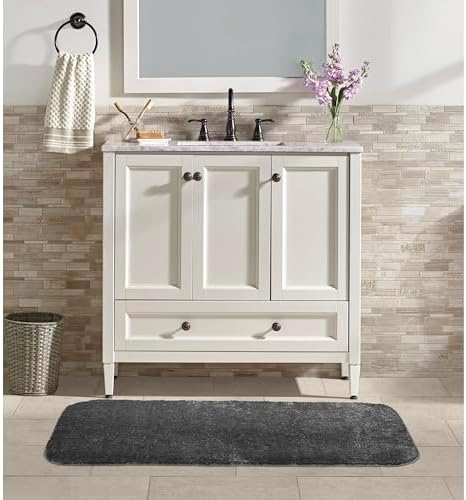 Garland Rug Gramercy Washable Bath Rug – Soft, Plush, Absorbent