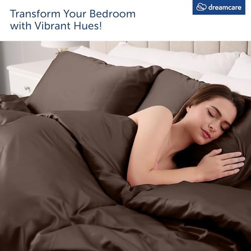 DREAMCARE Queen Sheet Set - Queen - Mocha Brown