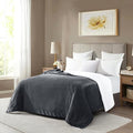 Mocassi Premium Ultra-Soft Flannel Fleece Sherpa Throw Blanket - Warm