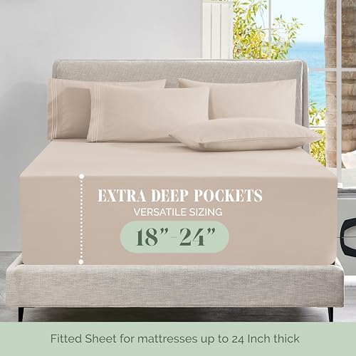 Elegant Comfort Luxury Soft 6-Piece 1500 Premium Hotel Quality Bed
