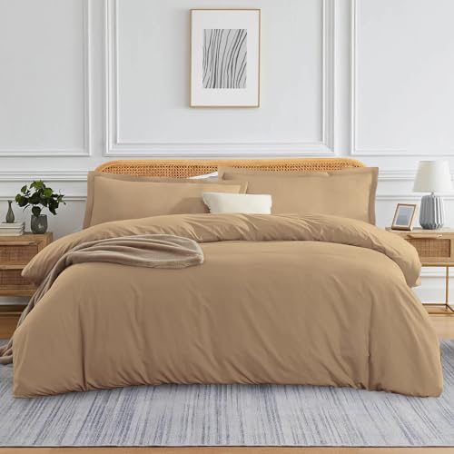 Duvet Cover Queen/Full (90x90) Soft 600-TC Egyptian Cotton Duvet Cover