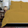 3 PC All Season Plain Duvet Cover with Hidden Corner Tabs & Zipper