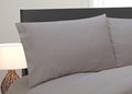 Natural Comfort Easy Care 4-Piece Microfiber Sheet Set, Queen, Taupe