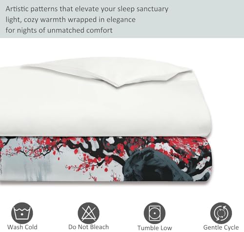 Traditional Duvet Cover Set California King, 3pc Reversible Retro