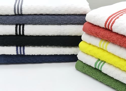 Cotton Dish Towels for Kitchen Drying Dishes, Set of 4, 15" x 25"
