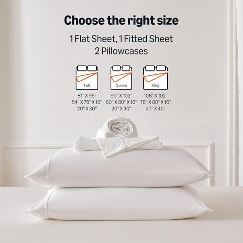 Amazon Basics Jersey Knit 4-Piece Sheet Set, Wrinkle Free and Easy