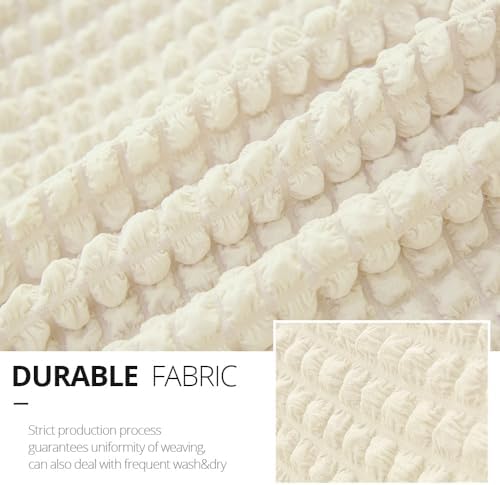 NICEEC Sofa Covers Beige Couch Cover Stretch Sofa Slipcovers with