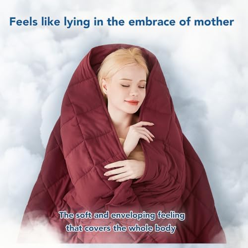 Topcee Weighted Blanket for Adults (20 lbs, 60" x 80") Queen Size Soft