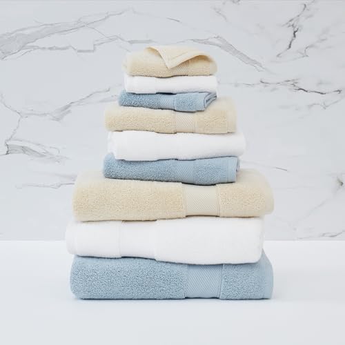 Classic Beige 6 Piece Towel Set