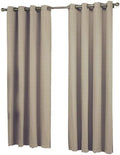 Set of 2 Gramerly Textured Curtain Panels with Grommet Top