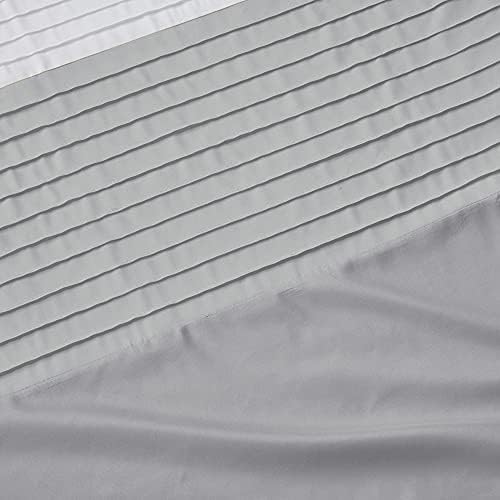 Comfort Spaces Windsor Shower Curtain for Bathroom, 72 x 72, Gray