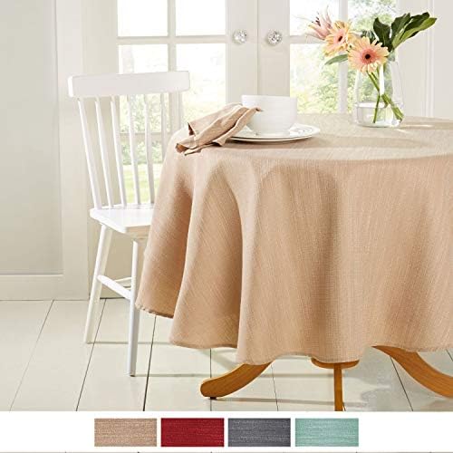 Town & Country Living Harper Stain and Water Resistant Tablecloth