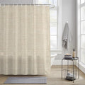 Teamery Shower Curtains Sets for Bathroom Decor Minimalist Beige