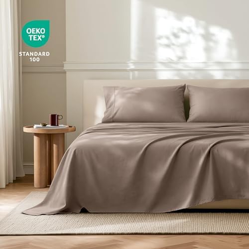 Bare Home Sheet Set 1800 Ultra-Soft Envelope Pillowcases