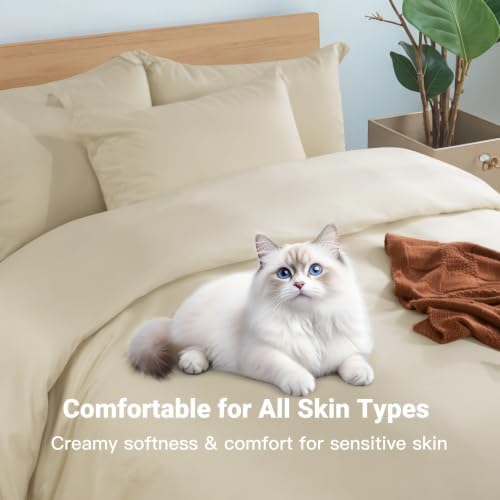 NEXHOME PRO Duvet Cover King Set, Ultra Soft, Duvet Cover Viscose from