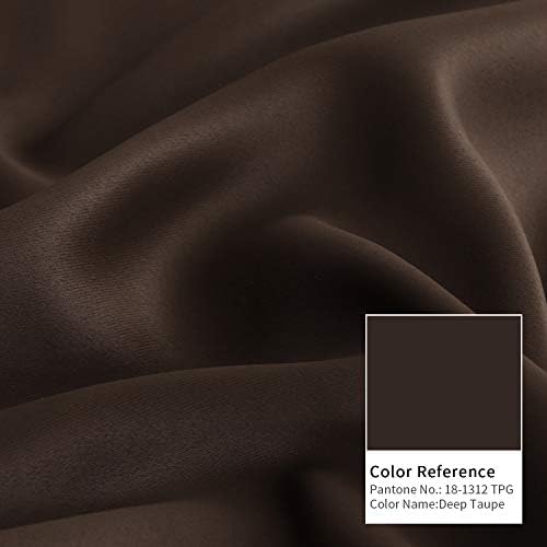 BGment Blackout Curtains for Bedroom, 2 Window Panels, 52 x 72 inch