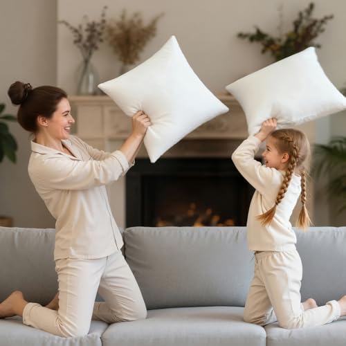 Phantoscope 18x18 Pillow Inserts, Throw Pillow Inserts for Couch, Pack